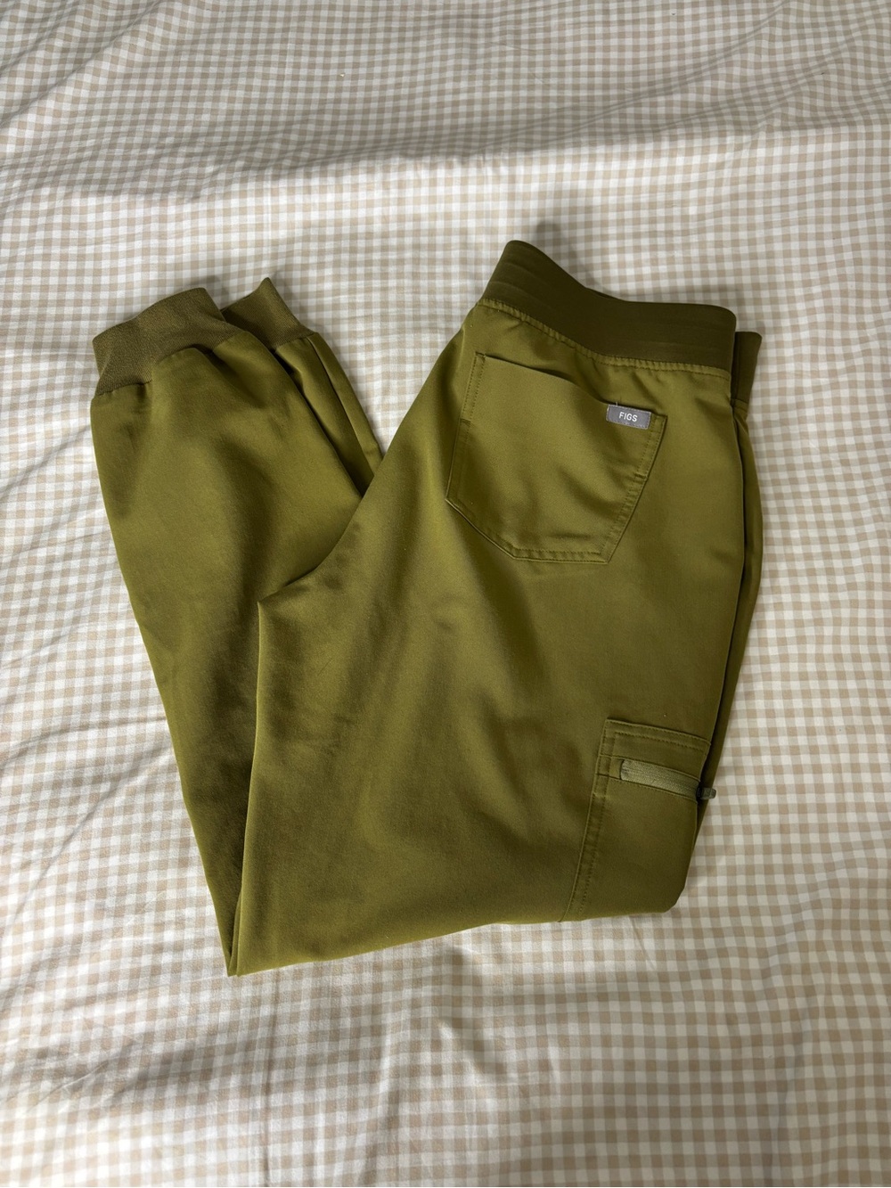 Figs Martini Olive Zamora Jogger Scrub Pants